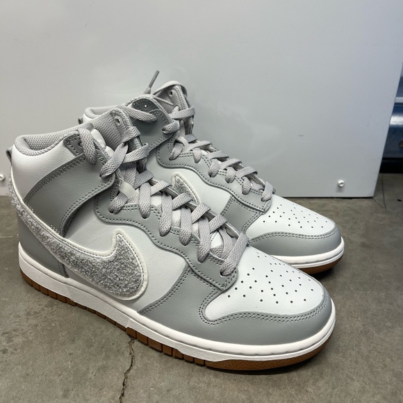 Nike Dunk Hi Retro University Light Smoke Grey - Picture 7 of 10